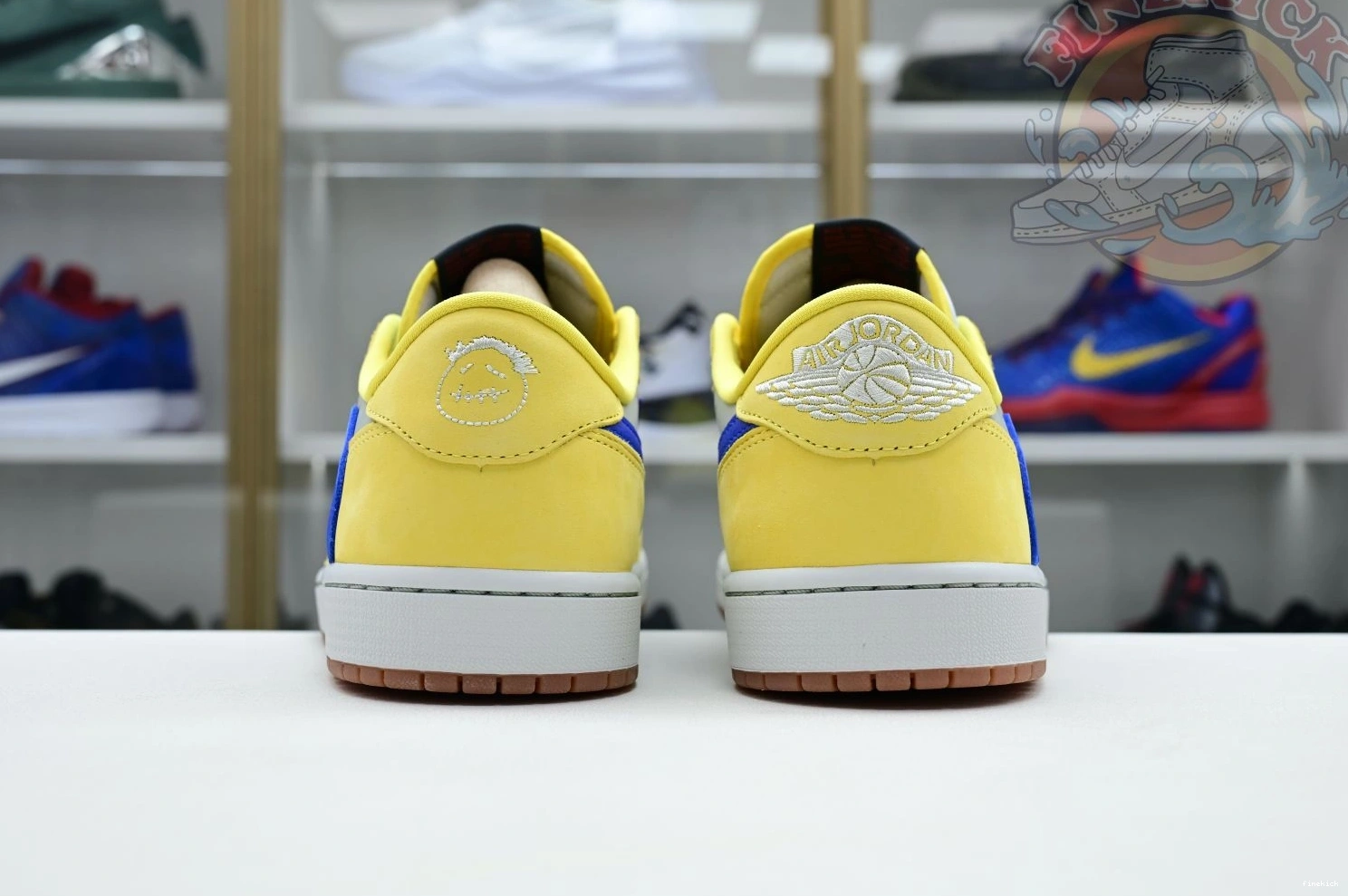 Canary Scott Air x Jordan Jordan 1Low Travis 0205